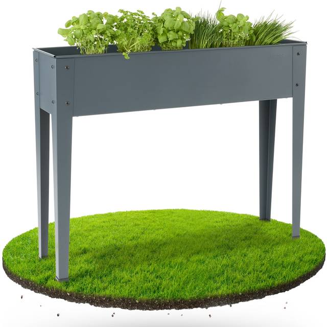 AREBOS raised bed 101.5 x 26 x 80 cm | cold frame herb bed flower box garden terrace vegetable bed garden bed flower pot for balcony