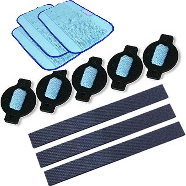 11pcs/lot robot wheel tire mop cloth water cap Replacment for braava 320 380 381 380T 390 390T Mint