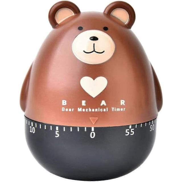 (As show, One size) Kitchen Timer Egg Timer Countdown Timer Mechanical Animal Family Timer 55 Minutes,for Cooking,sport