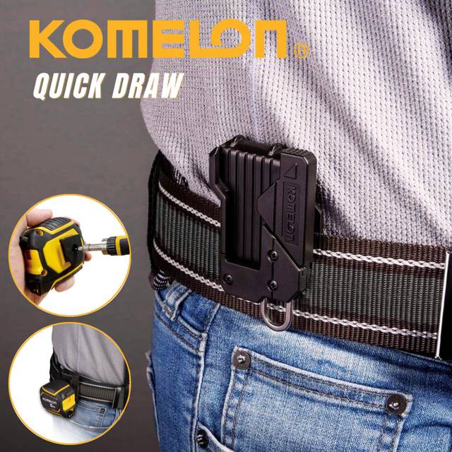 Komelon quick-draw universal tape holster