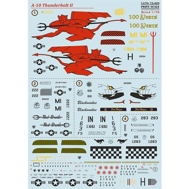 Print Scale 72-465 A-10 Thunderbolt II Part 3