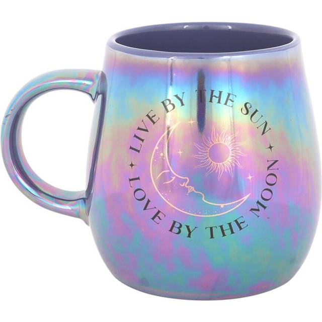 Something Different Live By The Sun Iridescent Mug