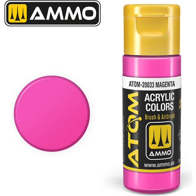 ATOM COLOR Magenta 20ml Model Paint Ammo by Mig 20033