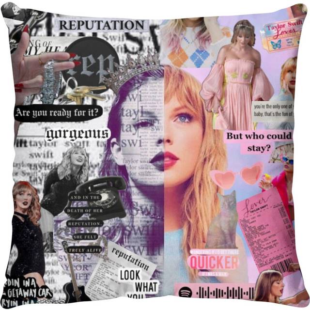 (16) Taylor Swift Pillow Star Sofa Decorative Cushion Cover