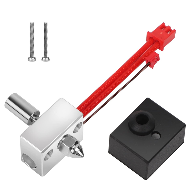 S1 Spirit Heating Block Kit Hotend 24V 40W for -3 -10 Smart Pro 3D Printer with Sprite Extruder B