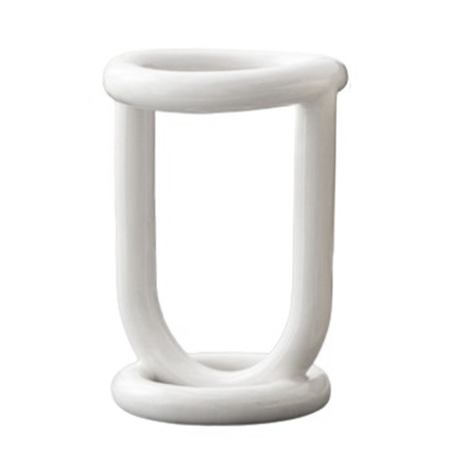 Ceramic Toothbrush Holder Bathroom Shelving Toothpaste Storage Rack Product Shelf Desktop B