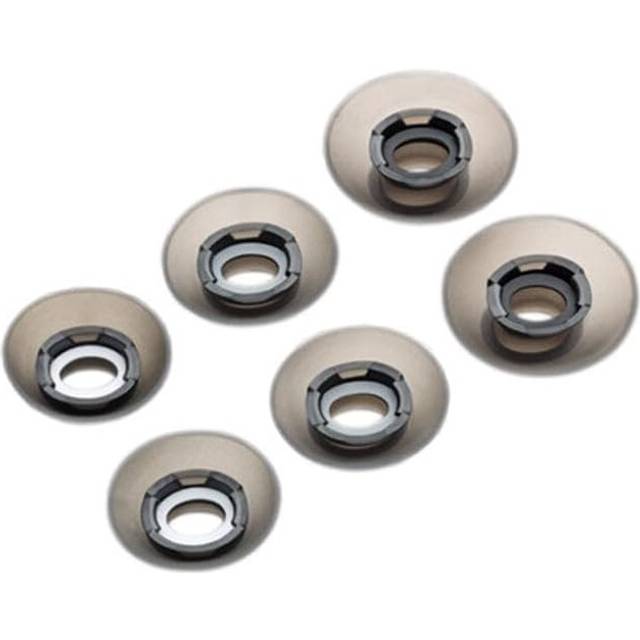 Poly Ear Pads for Voyager Free 60 Headset (2 Pieces S/M/L) Black