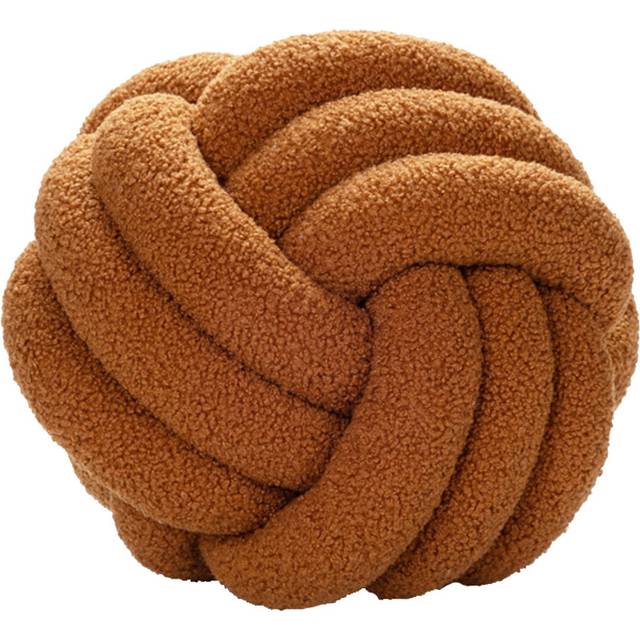 (Caramel ) Knot Pillow Ball Round Throw Pillows Home Decor Cushion Decorative Aesthetic Throw Pillows