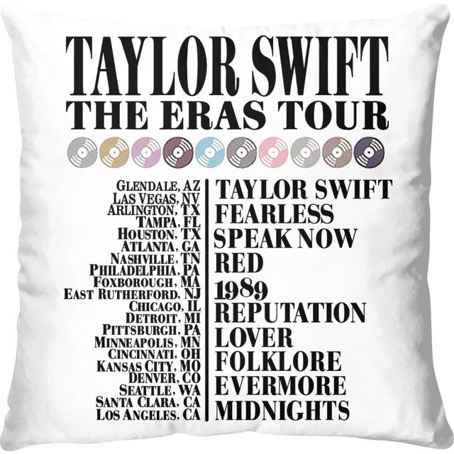 (4) Taylor Swift Pillow Star Sofa Decorative Cushion Cover