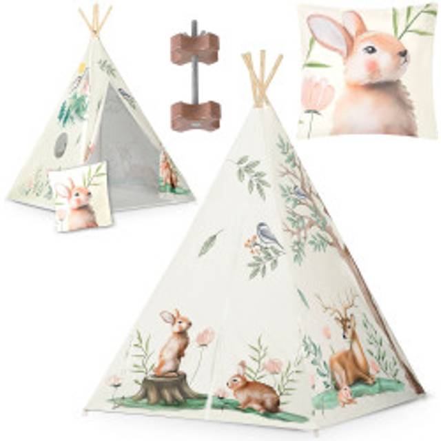 Children's Tipi tent Nukido - Beige