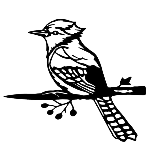 Metal Bird Garden Decor - Plaques Outdoor Art