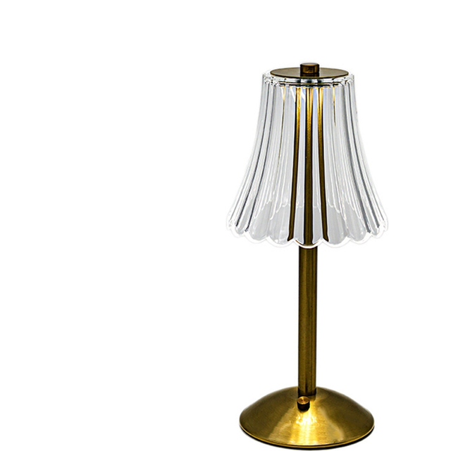 LED Crystal Decorative Table Lamp for Restaurant Cafe