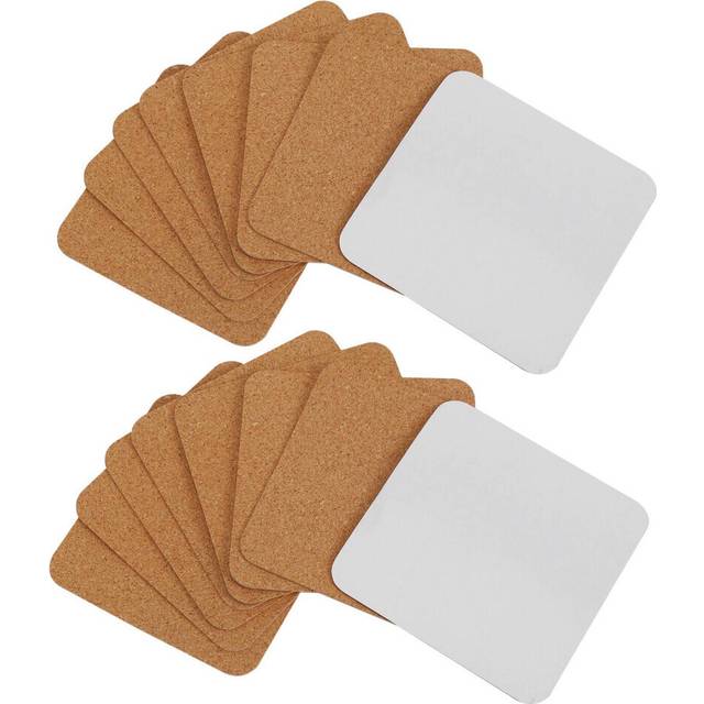 Self-adhesive cork coasters, cork mats, cork coasters for coasters and accessories
