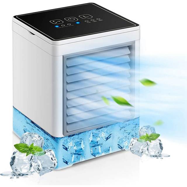 Portable Air Cooler,3-In-1 Mini Evaporative Cooler Personal Air