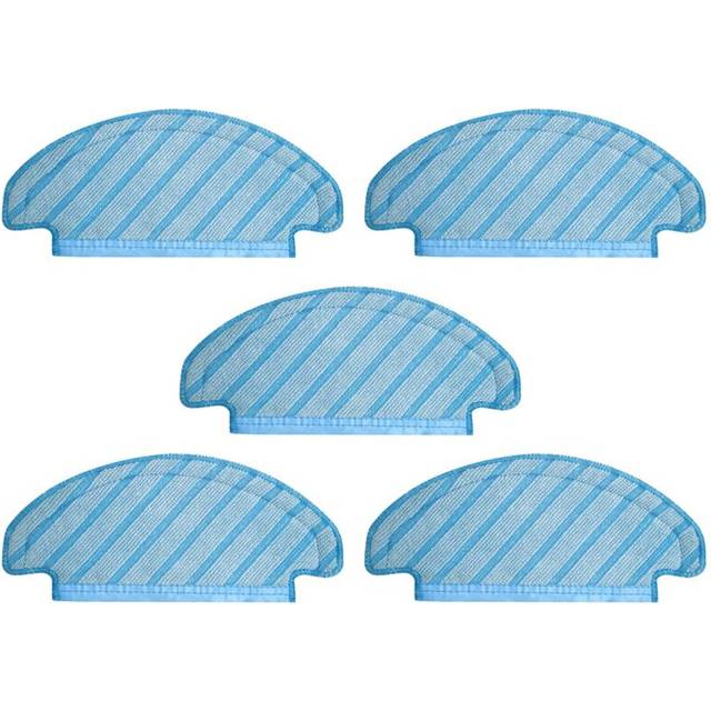 5 Pcs Vacuum Cleaner Mop Cleaning Cloths for Deebot T8 Vacuum Cleaner Accessories Replacement Cloth Parts