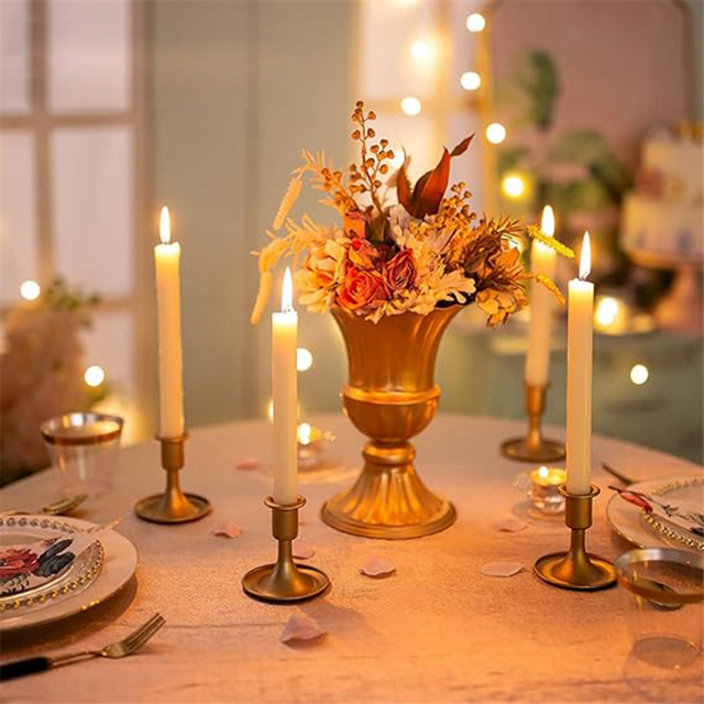 B-Candlestick Holders Taper Candle Holders,Candle Stick Holder for Table Centerpiece, Wedding Reception, Festivel