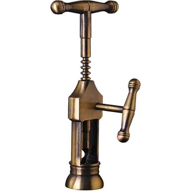 (As show, One size) Professional Champagne Peg Opener Wine Layer Cork Bottle Opener Vintage Style Pinion Universal Gadgets Camping Bar Tools