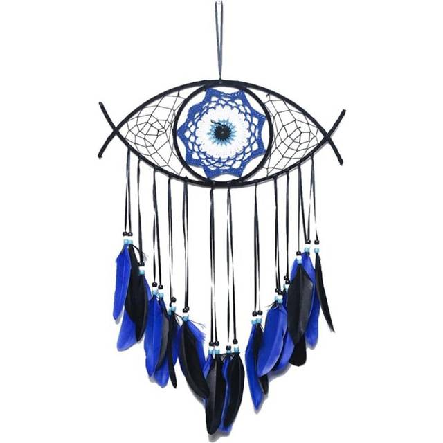 Dream Catchers for Bedroom Hand-Woven Macrame Dreamcatcher Wall Hanging Home Decor Good Blessing Gift,3