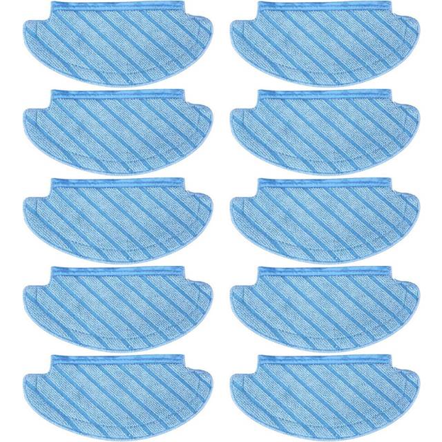 10Pcs Mop Cloth Cleaning Pads for Deebot Ozmo 920 950 N8/T5/N5/N5S Series Vacuum Cleaner Parts Washable
