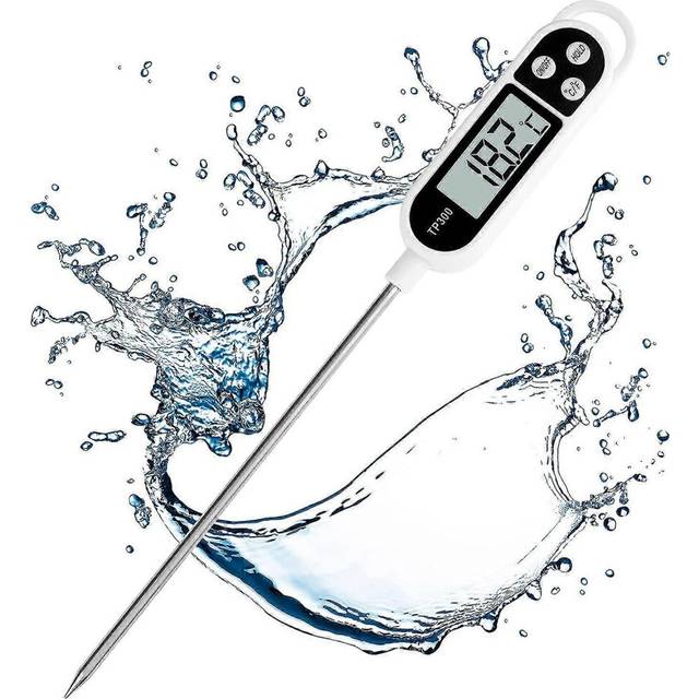 (As show, One size) kitchen thermometer, digital digital thermometer with long probe, instant read cooking thermometer, meat thermometer for food, mea