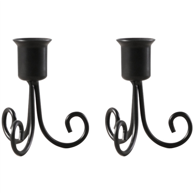 B Classic Taper Candle Holder, for Wedding Valentine's Day