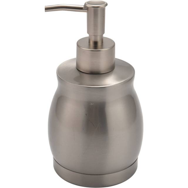 Stainless Steel Countertop Soap Dispenser 390 Ml Liquid Bottle for Kitchen & Bathroom Hand Dish Lotion