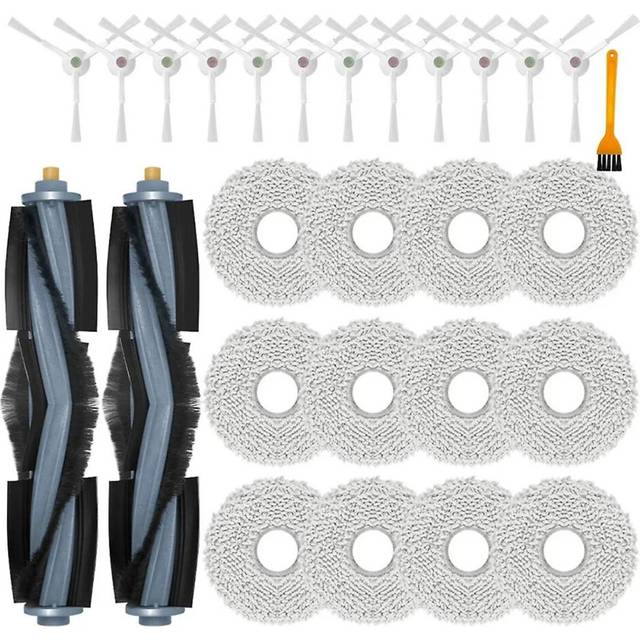 For Floor 3 Station Robot Vacuum Cleaner Main Side Brush Mop Cloths Rags Accessories Replacement Sp
