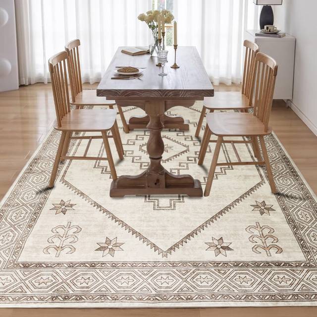 (200 x 290 cm- Extra Large Rug Bedroom Living Room/Traditional Carpet, RADIANT) Traditional Area Rugs Large Living Room Carpet Rug