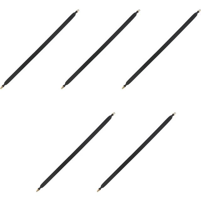 5X LoRa Flat Cable RP-SMA Male to RP-SMA Female Window and Door Feed Thru Coaxial Cable Extension Adapter for LoRa WiFi