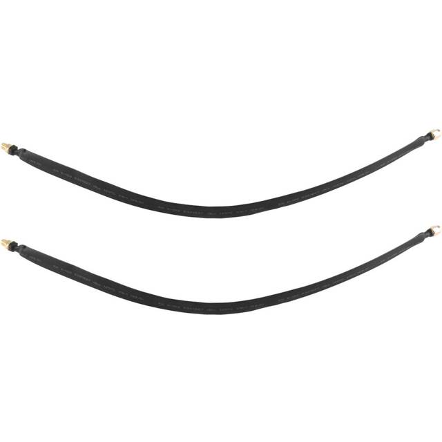 2 Pcs LoRa Flat Cable SMA Male to SMA Female Window and Door Feed Thru Coaxial Cable Extension Adapter for LoRa WiFi