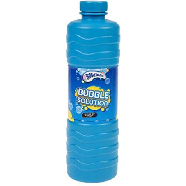 Premium Bubble Solution - 1 Litre of Bubble Mixture with Wand for Bubble Machines - Giant Garden Games Essential for Kids - Outdoor Games Bubbles for
