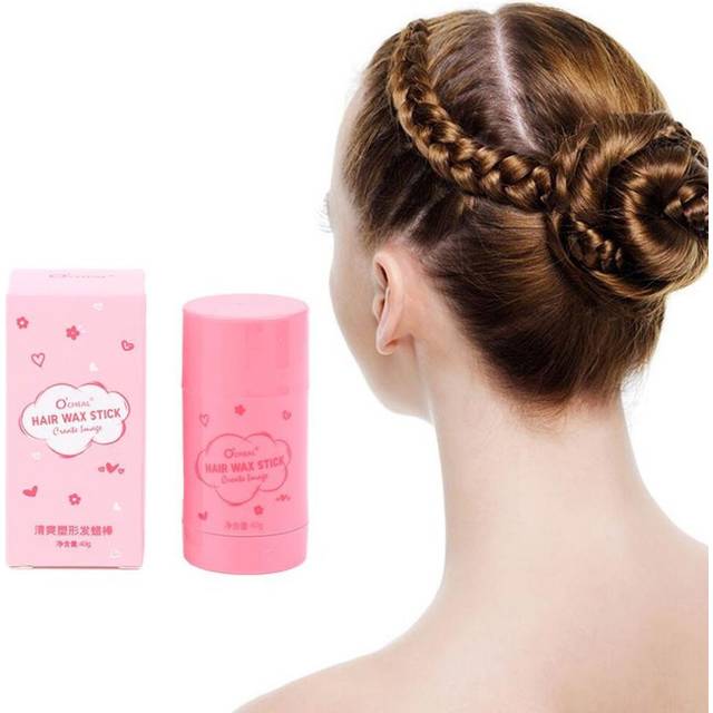 40G Hair Wax Stick Prevent Frizz Arrange Loose Smooth Fast Styling Nourish Hair Natural Plant Non Greasy Hair Wax Stick Cream