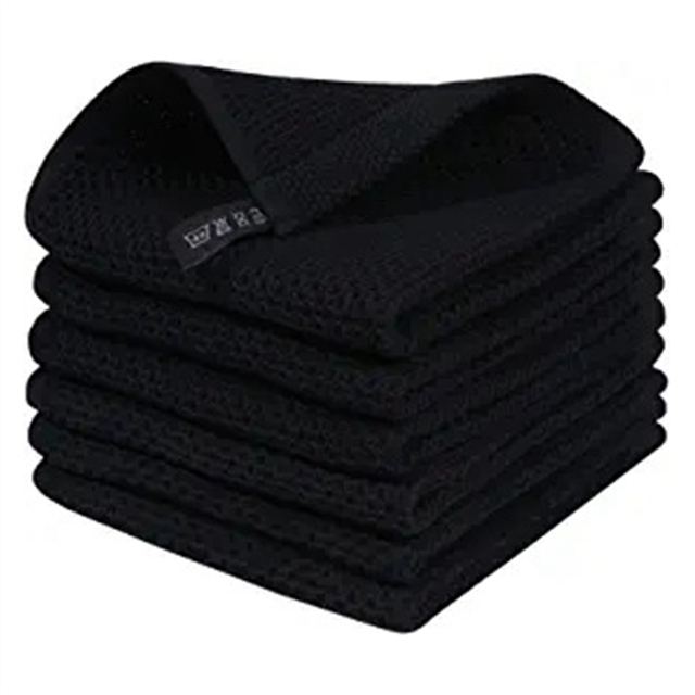 Kitchen Towels, 6Pcs Weave Ultra Soft Absorbent Dish Towels, 12In