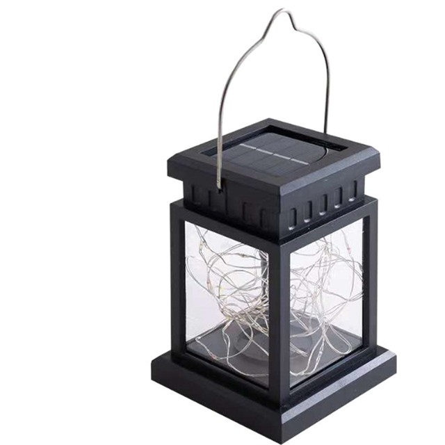 Solar Tent Light Outdoor Star Yard Garden LED Lawn Lamp