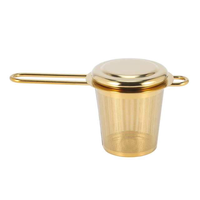 Tea Leaf Tea Strainer Golden Barrel Tea Strainer Tea Set