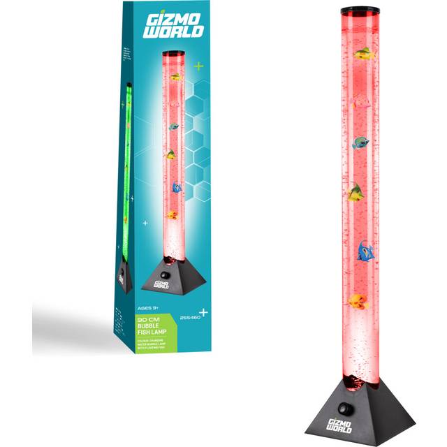 90cm LED Bubble Fish Lamp Tube Light RGB Colour Changing Mood Sensory Aquarium