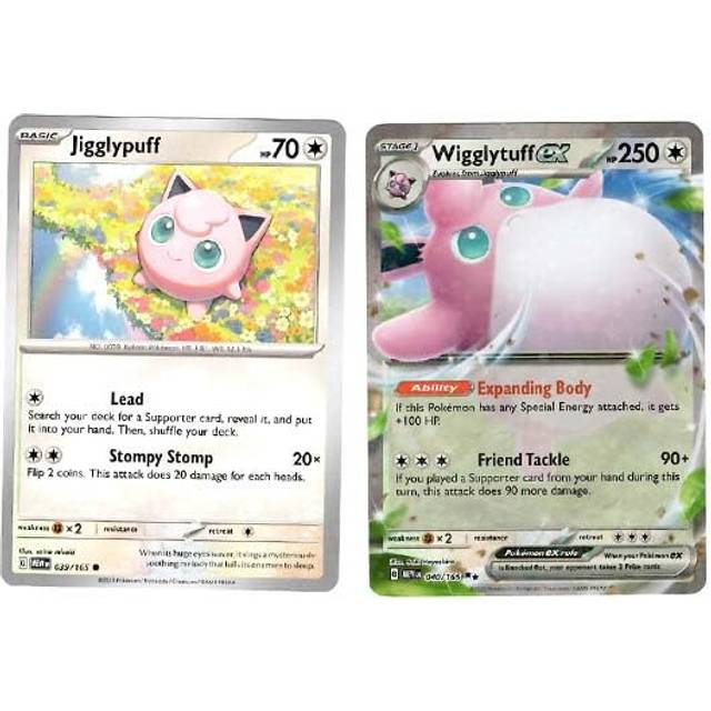 Wigglytuff ex 040/165 - Pokemon 151 - Double Rare - Evolution 2 Card Set -