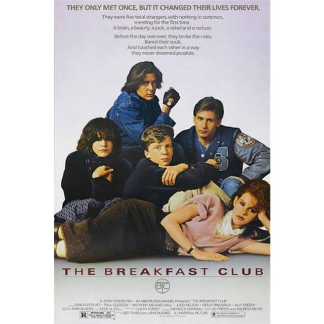 Poster Import  Breakfast Club Movie Movie Poster Poster Print, 24 x 36