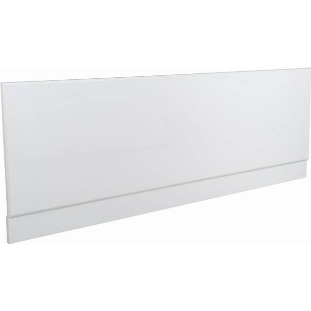 Belfry Bathroom Bathroom MDF Wooden Bath Front Panel 1700mm Gloss White