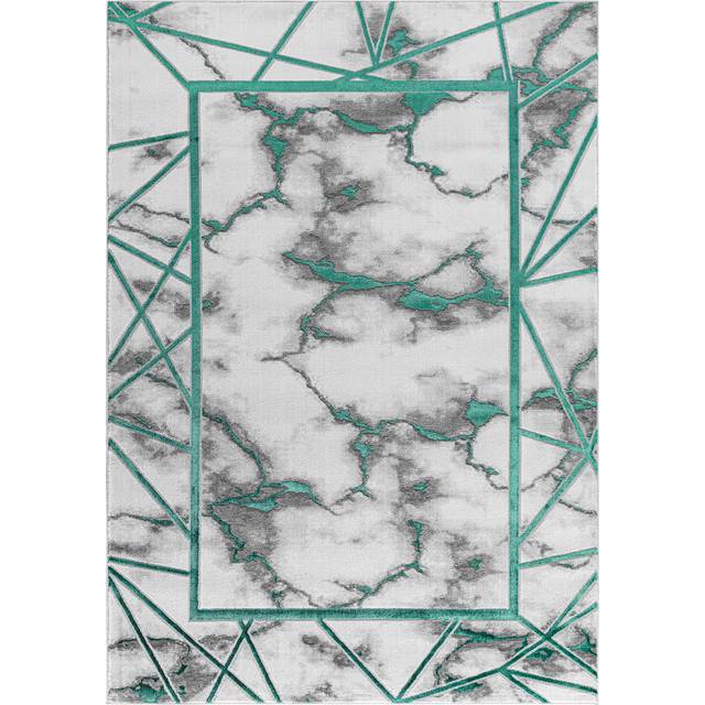 Abstract Indoor / Outdoor Area Rug - Emerlad (Rectangle 60 x 110cm)