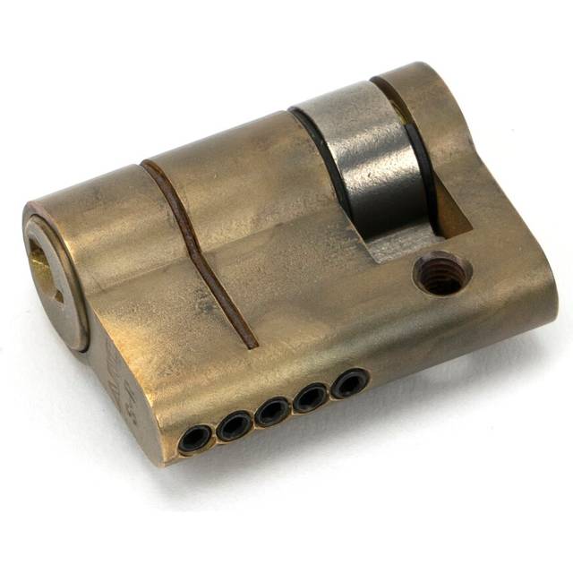 From The Anvil Aged Brass 30/10 5Pin Single Cylinder, Brown