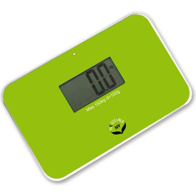 NewlineNY Lightest Step On Super Mini Travel Bathroom Scale, SBB0638SM-GN Green