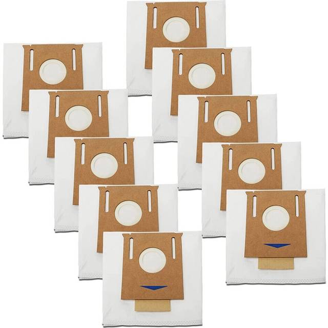 Disposable Dust Bag for Deebot T8 T8 T9 N8 DX93 DDX96 Robot Vacuum Cleaner, 10 Pack Vacuum Bags