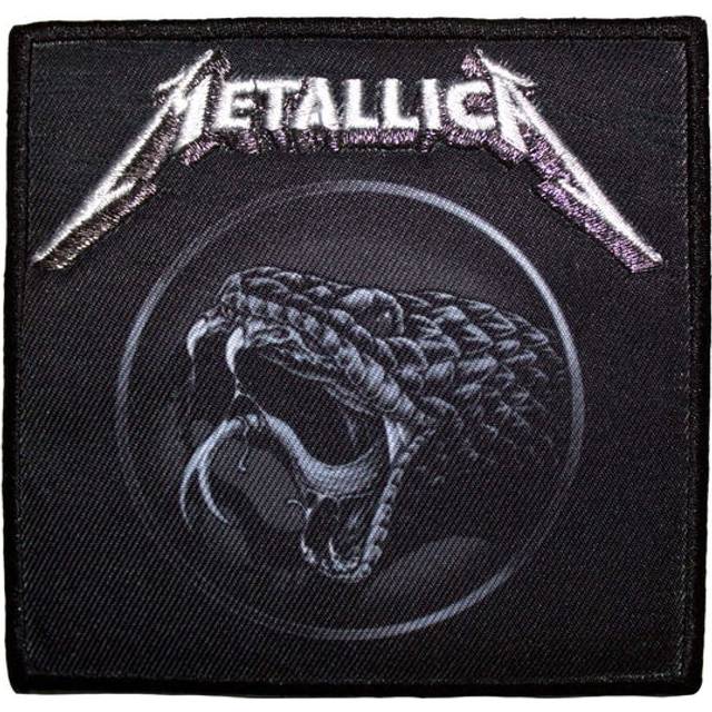 Metallica Black Album Poster Standard Printed Patch