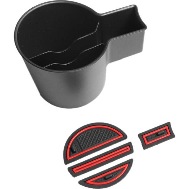 Car Center Console Cup Holder Multifunction Storage Box Phone Tray for 2022 11Th