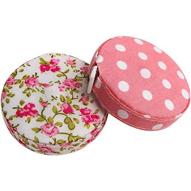 2 Pieces Tape Measure,Double Sided Retractable Sewing Tailor Ruler Soft Accurate Tape Measure for Sewing, Body