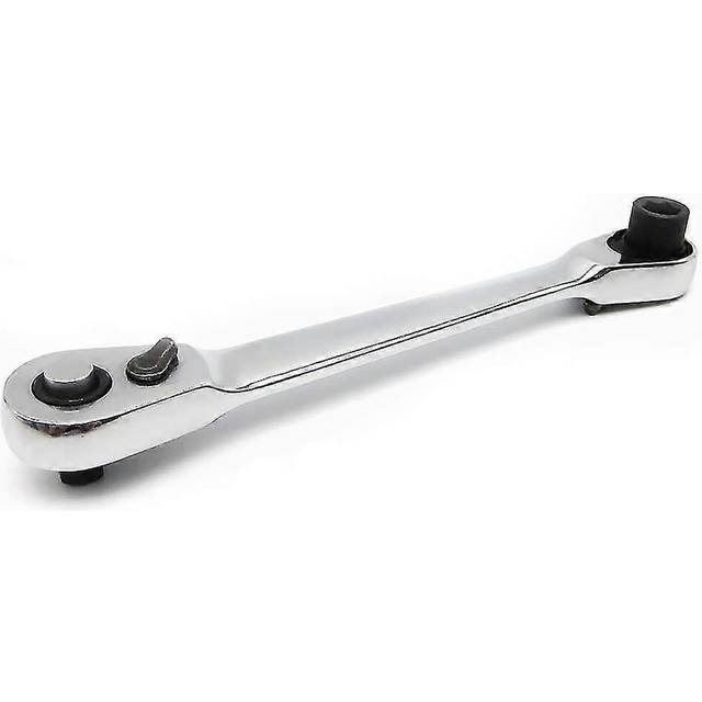 (As show, One size) 6.35mm 72 Tooth Mini Ratchet Wrench Hex Ratchet Tool Hex Handle Quick Lock Socket