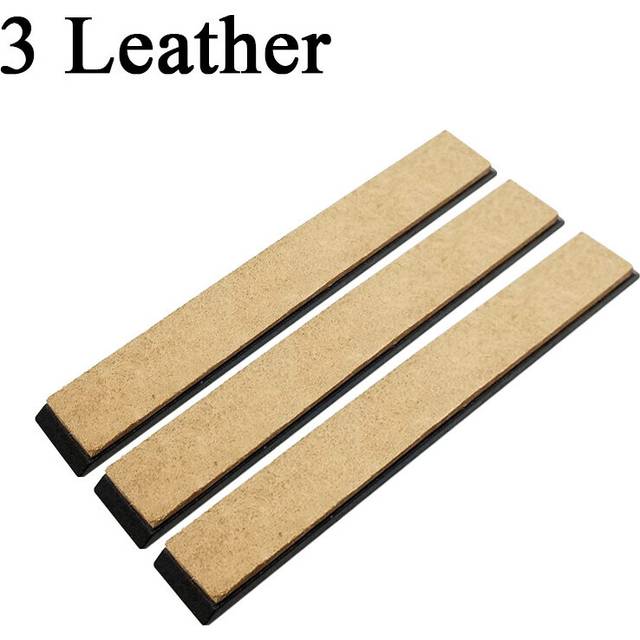 (a-3 Lether Lether Polishing pas) Big Leather Article Cowhide Razor Kitchen Mirror Grinding Sharpening Knife Sharper Base Polishing Paste Cream Combin