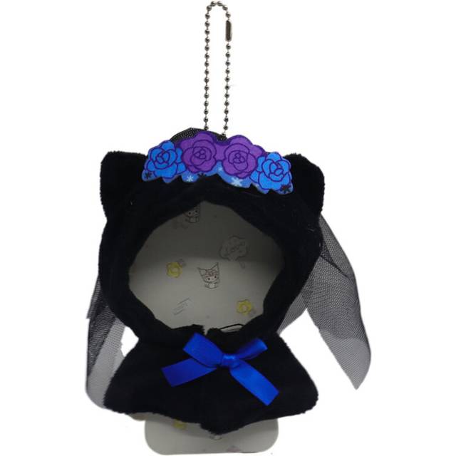 (Kuromi Wedding Cape) Sanrio Adorable Wedding Doll Cloak Perfect For 5inch Dolls Super Soft