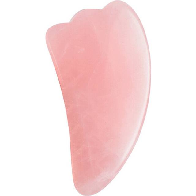 (a-type 2) Jade Gua Sha Natural Stone Facial Massager Tool Rose Quartz Gouache Scraper Neck Back And Eye Care For SPA Trigger Point Massage
